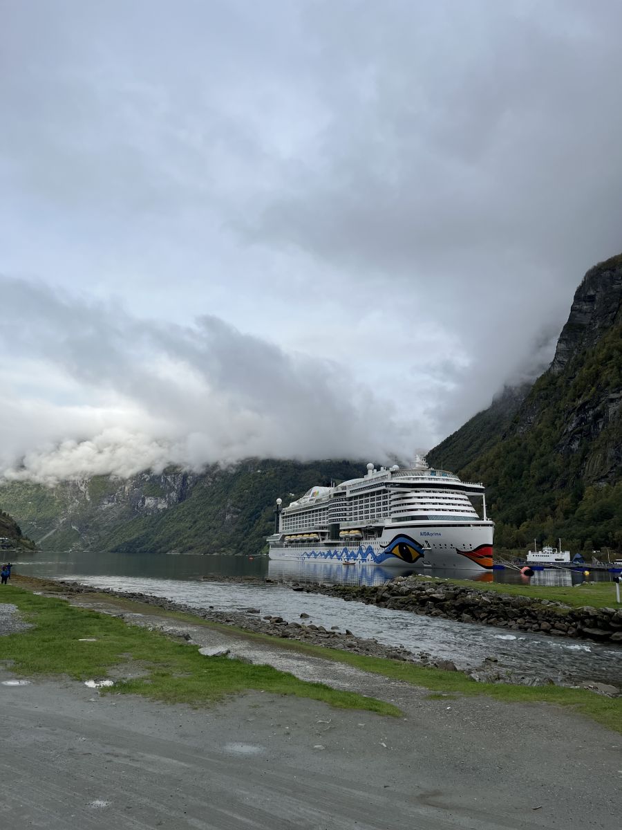 Ausflugsfoto - in Geirangerfjord - Norwegen - Nordeuropa - Kreuzfahrt mit AIDAprima - 2024