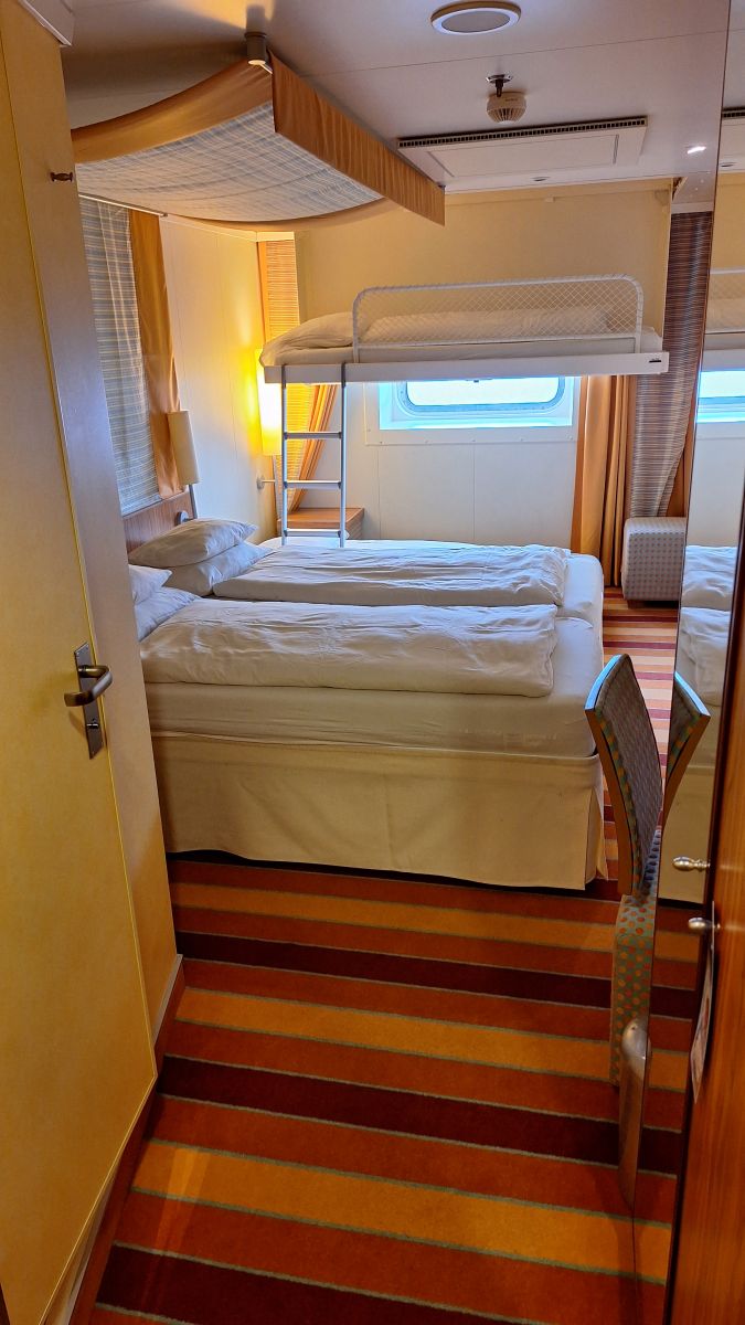 Kabinenfoto - auf AIDAluna - Meerblickkabine - Nummer 6141 - Kreuzfahrt Ostsee - 2024