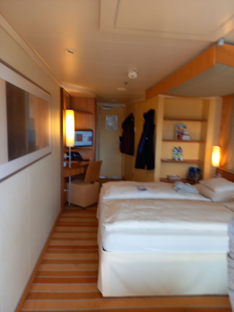 Kabinenfoto - auf AIDAluna - Balkonkabine - Nummer 9217 - Kreuzfahrt Westeuropa - 2025 - Bild 2