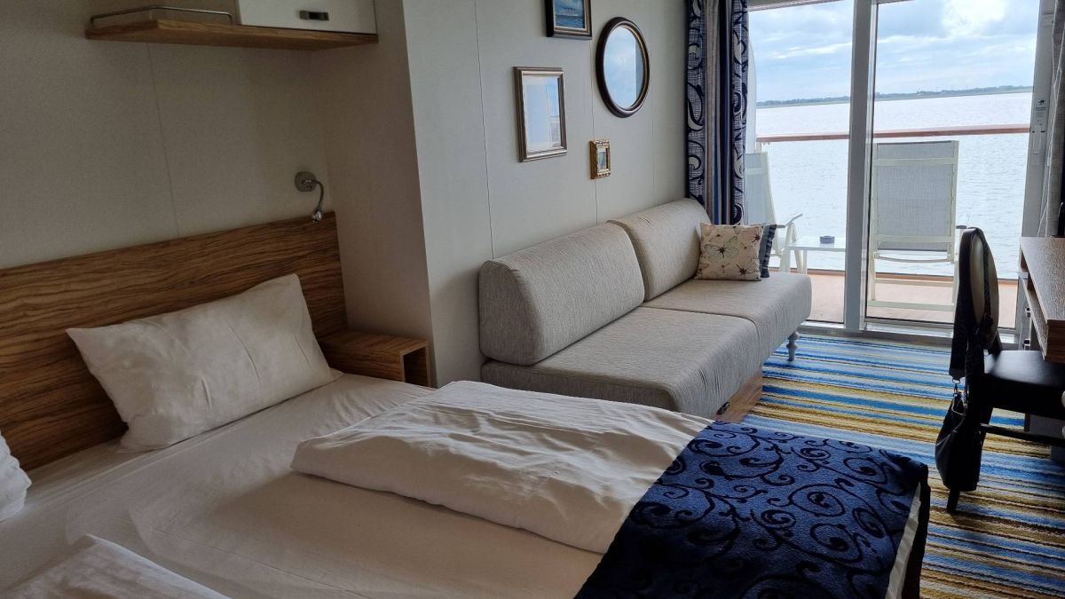 Kabinenfoto - auf Mein Schiff 3 - Balkonkabine - Nummer 6177 - Kreuzfahrt Westeuropa - 2025