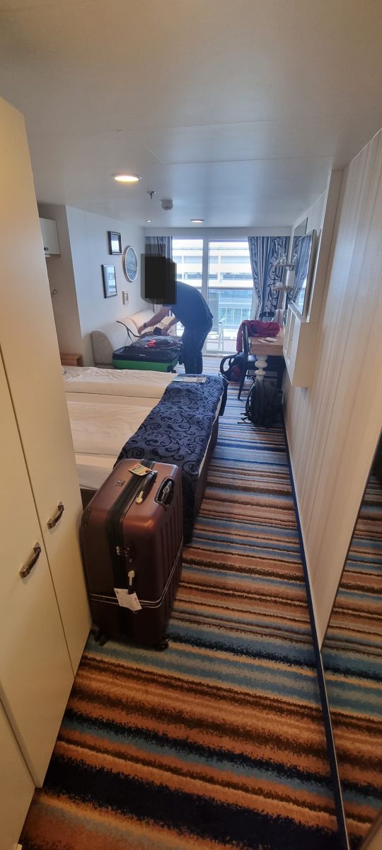 Kabinenfoto - auf Mein Schiff 4 - Balkonkabine - Nummer 7007 - Kreuzfahrt Nordeuropa - 2024