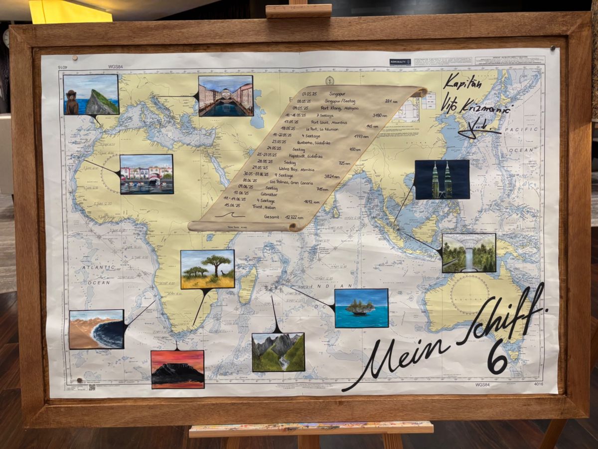 Kabinenfoto - auf Mein Schiff 6 - Balkonkabine - Nummer 11125 - Kreuzfahrt Asien - 2025