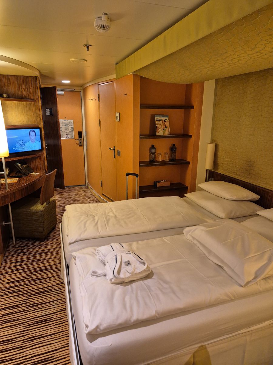 Kabinenfoto - auf AIDAsol - Balkonkabine - Nummer 7250 - Kreuzfahrt Karibik - 2025