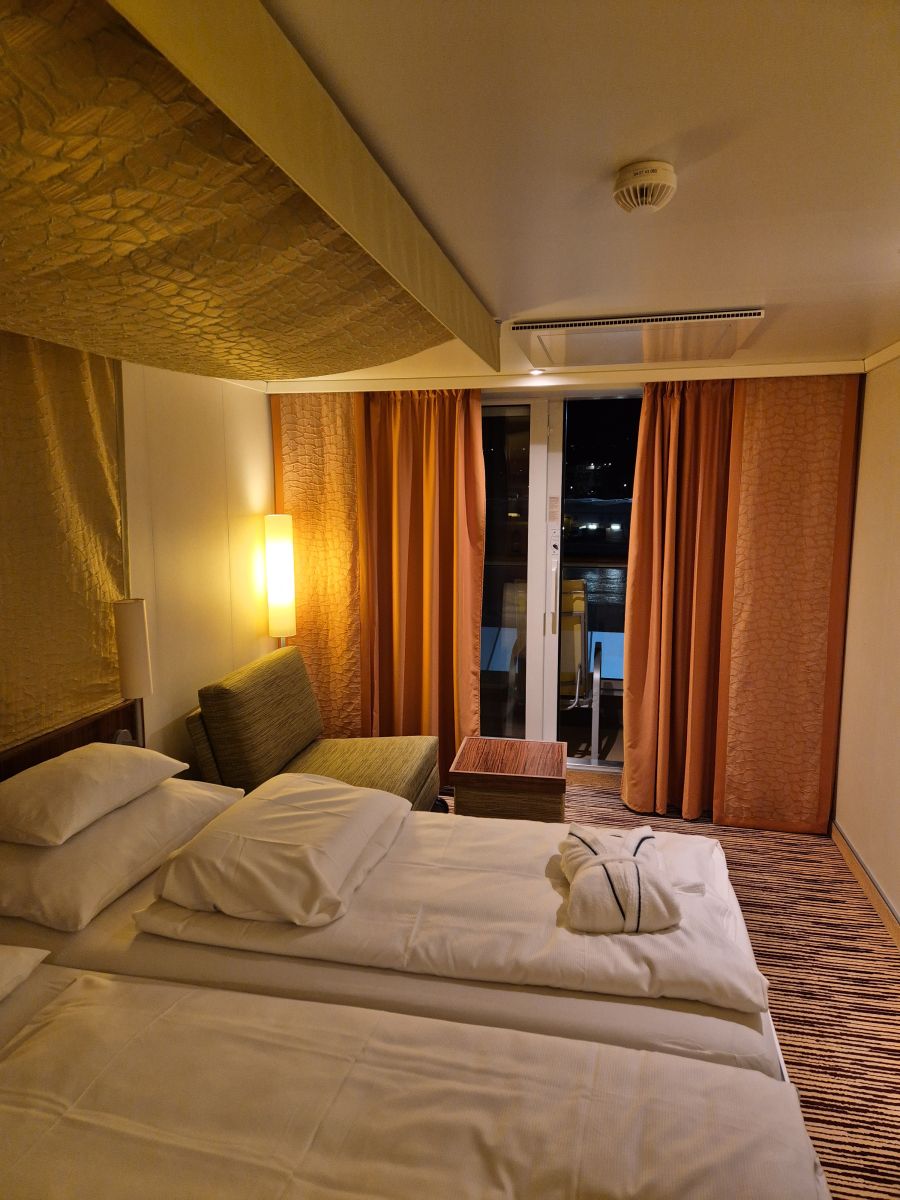 Kabinenfoto - auf AIDAsol - Balkonkabine - Nummer 7250 - Kreuzfahrt Karibik - 2025 - Bild 2