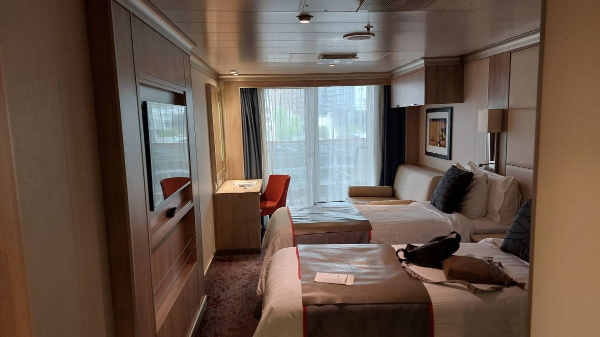 Kabinenfoto - auf MS Koningsdam - Balkonkabine - Nummer 8201 - Kreuzfahrt Alaska - 2025