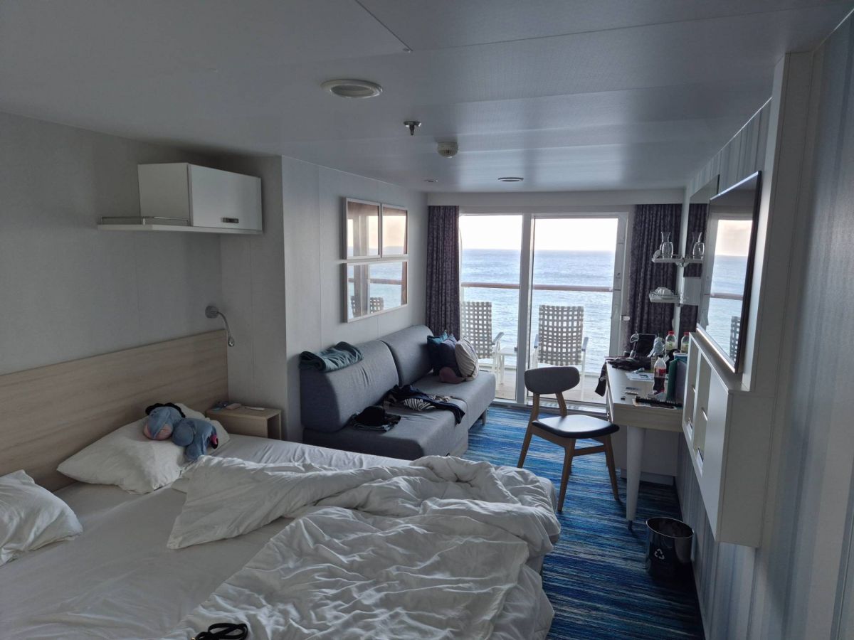 Kabinenfoto - auf Mein Schiff 2 - Balkonkabine - Nummer 6146 - Kreuzfahrt Karibik - 2025 - Bild 4