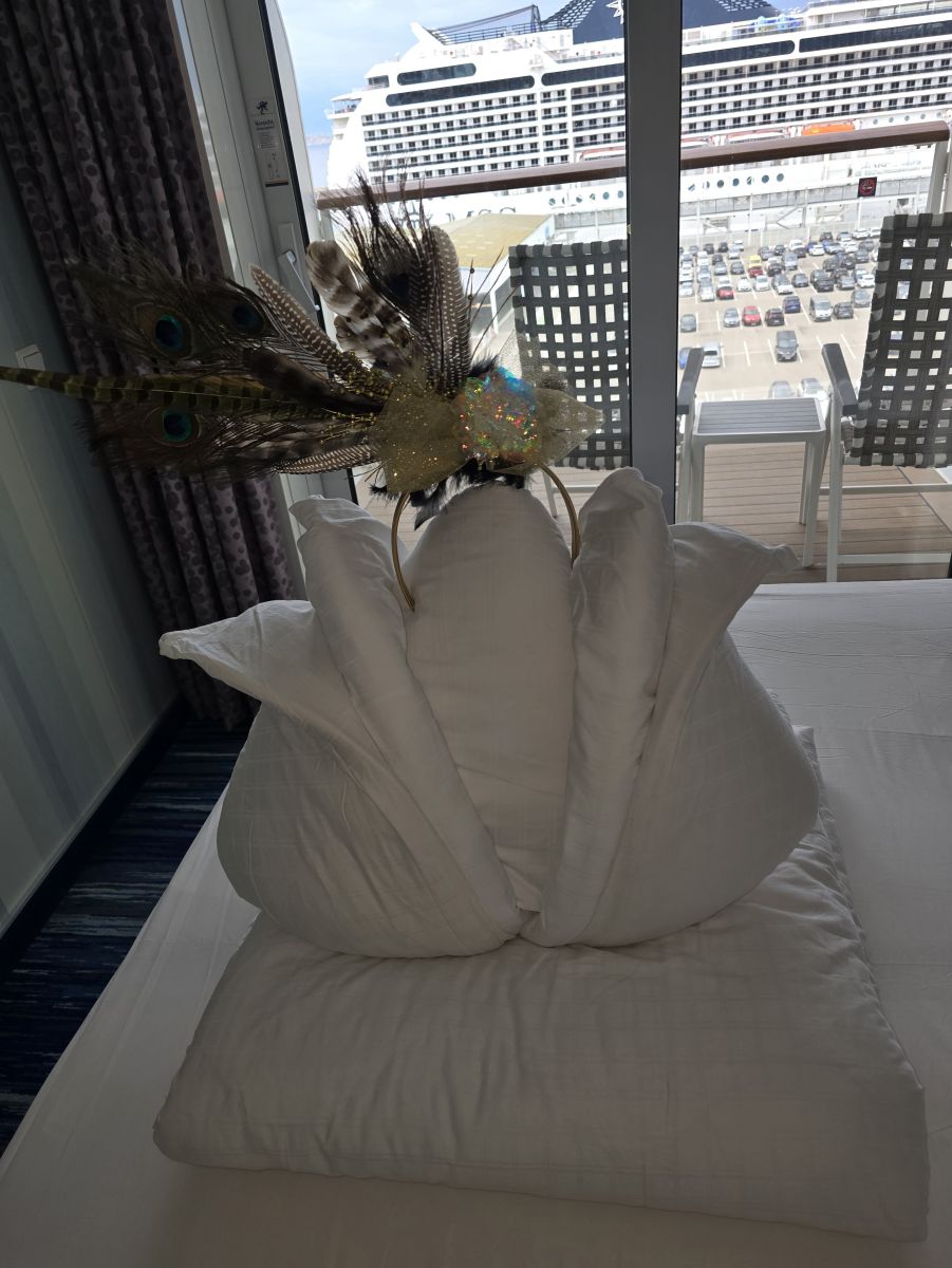 Kabinenfoto - auf Mein Schiff 2 - Balkonkabine - Nummer 9021 - Kreuzfahrt Kanaren - 2025 - Bild 2