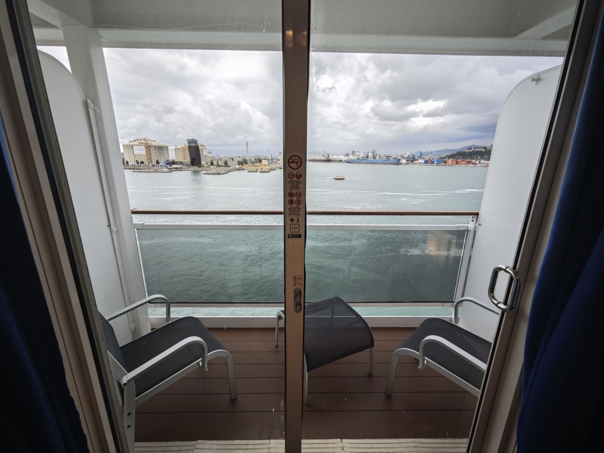 Kabinenfoto - auf MSC Magnifica - Balkonkabine - Nummer 10048 - Kreuzfahrt Westeuropa - 2026 - Bild 2
