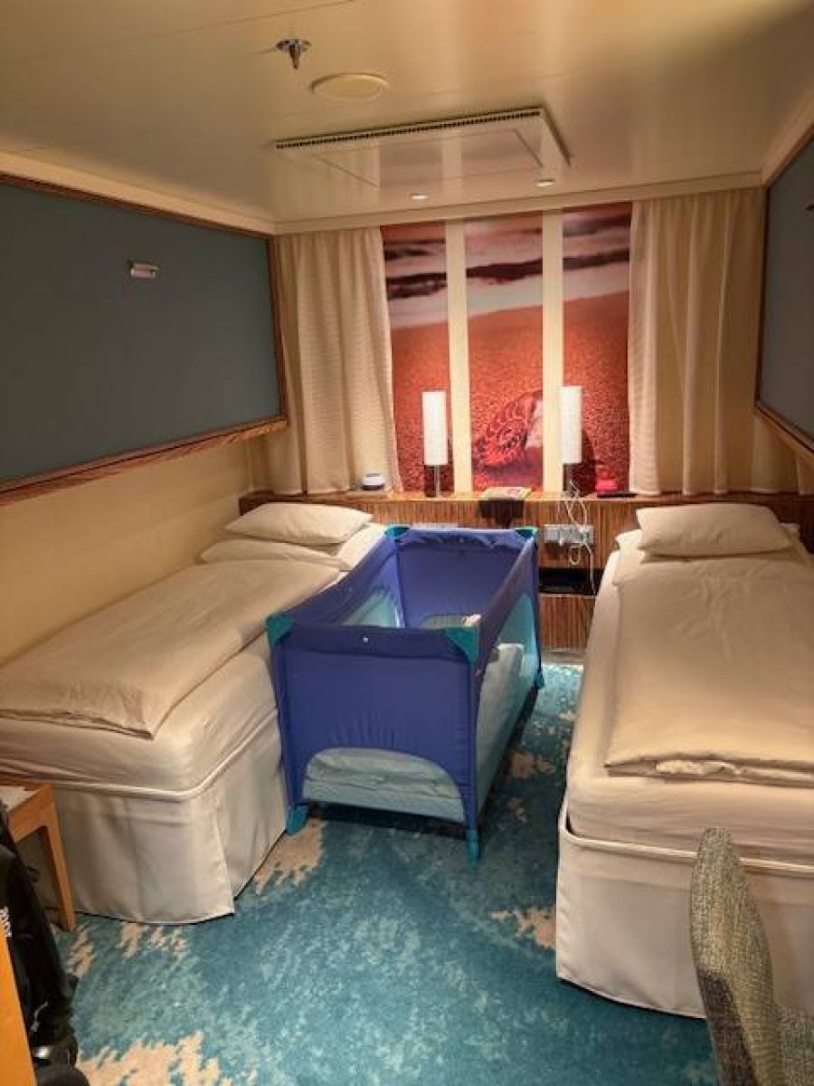 Kabinenfoto - auf AIDAdiva - Innenkabine - Nummer 5428 - Kreuzfahrt Ostsee - 2025