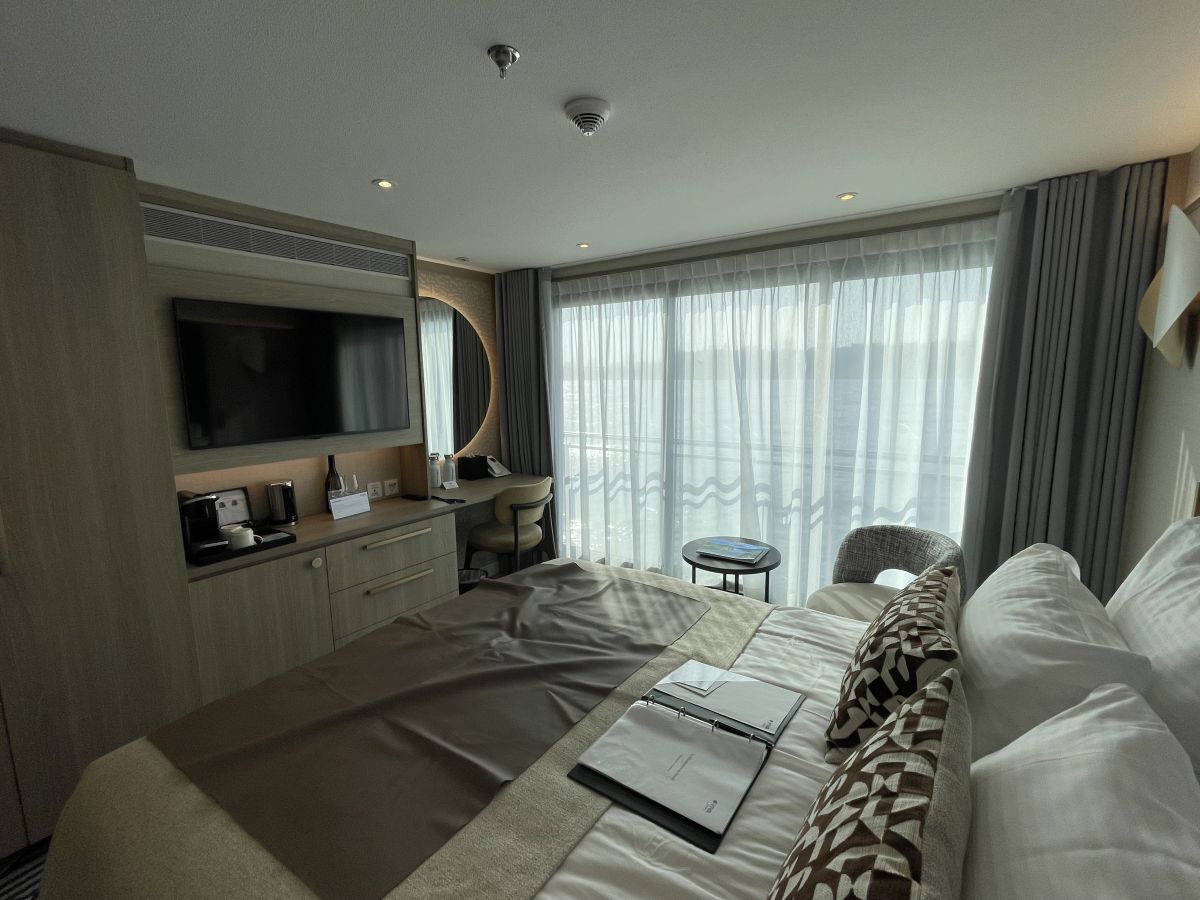 Kabinenfoto - auf MS VIVA ENJOY - Balkonkabine - Nummer 208 - Kreuzfahrt Rhein - 2026 - Bild 2